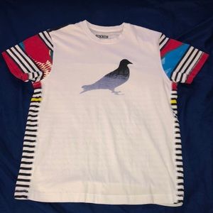 Staple Pigeon Striped T Shirt size Medium